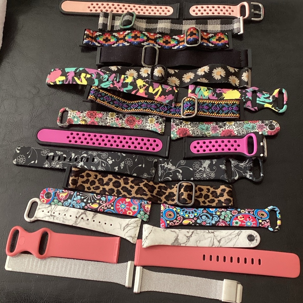 Colorful FitBit Versa 4 Watch Bands Set